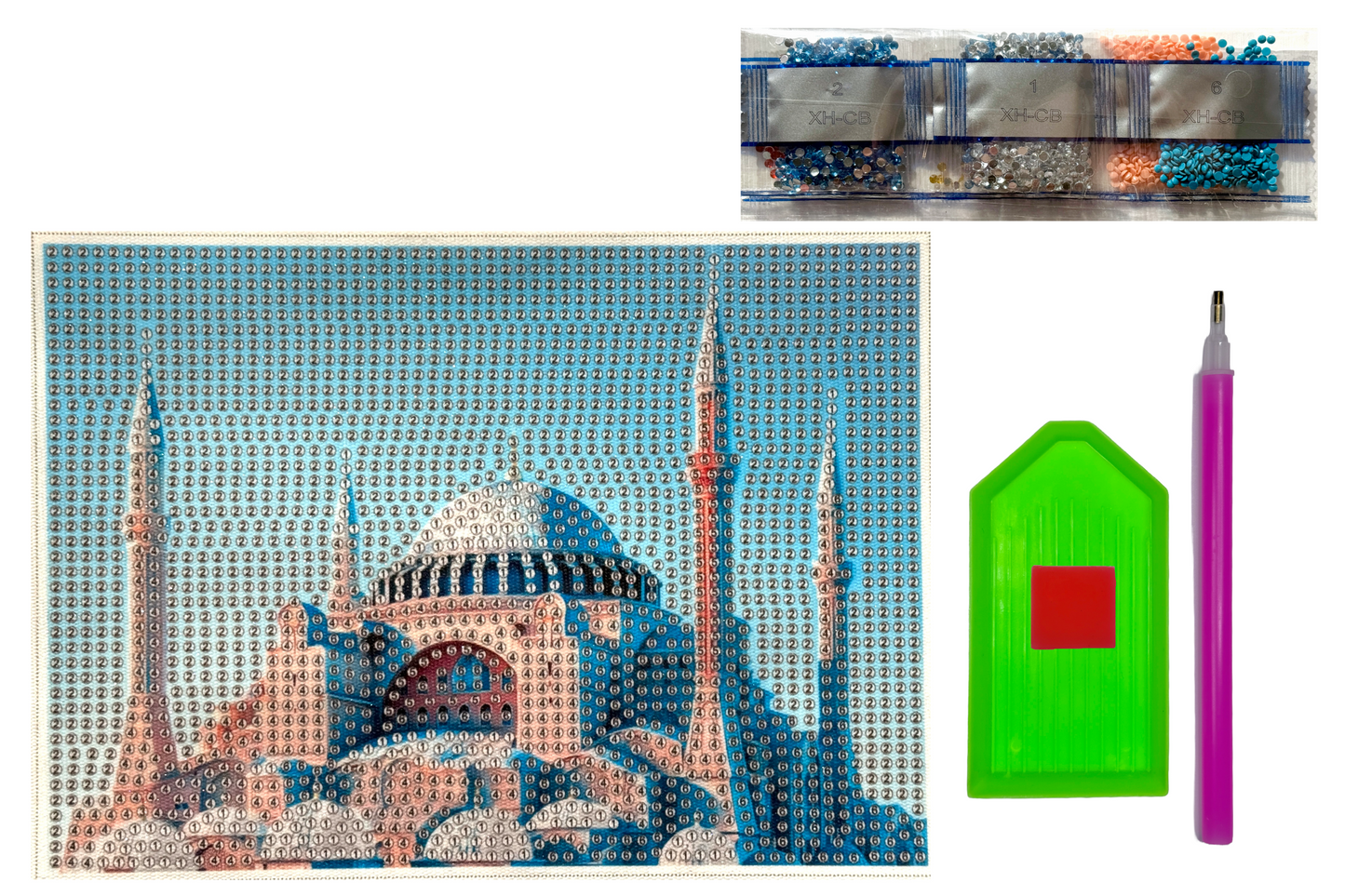 Hagia Sophia Mosque - Diamond Art Kit