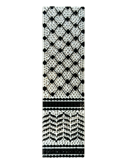 Kufiyyeh Acrylic Bookmark - Diamond Art Kit